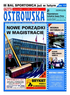 Gazeta Ostrowska 2003.01.08, R. XIV, nr 1 (707)