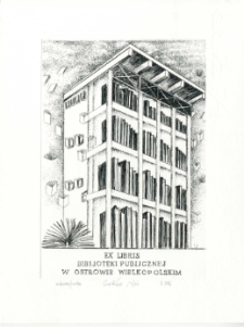 Ex libris Biblioteki Publicznej w Ostrowie Wielkopolskim
