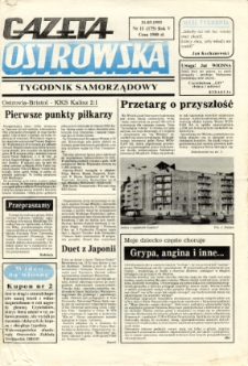 Gazeta Ostrowska 1993.03.21, R. V, nr 11 (175)