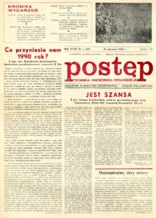 Postęp 1990.01.25, R. XVIII, nr 1 (249)