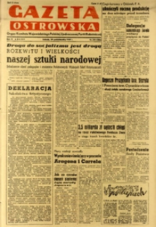 Gazeta Ostrowska 1949.10.29 R.II nr295(306)