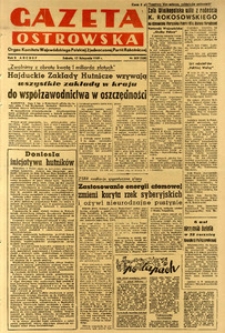 Gazeta Ostrowska 1949.11.12 R.II nr309(320)